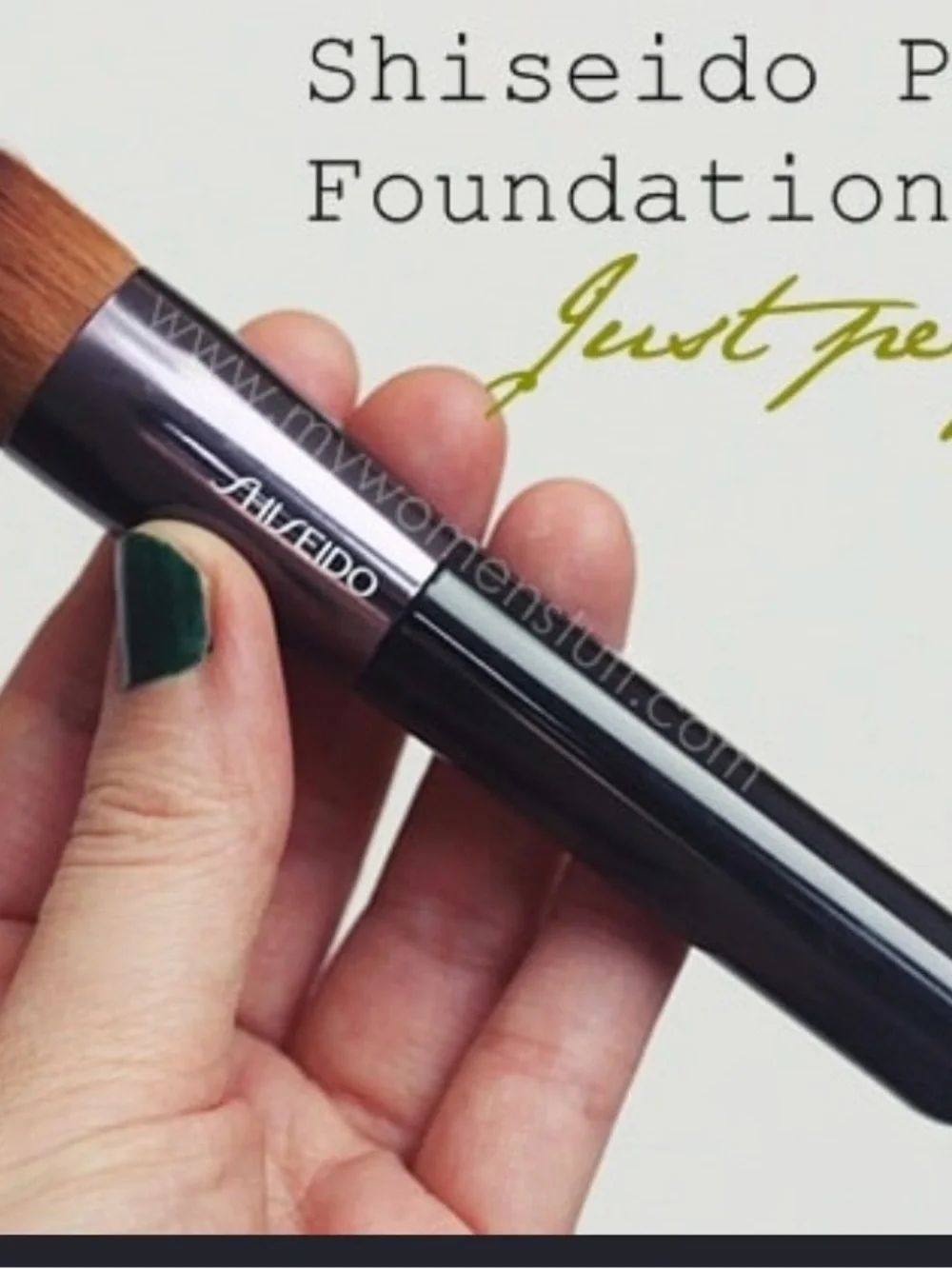 Shiseido Perfect Foundation Brush Makeup Brush - NWB